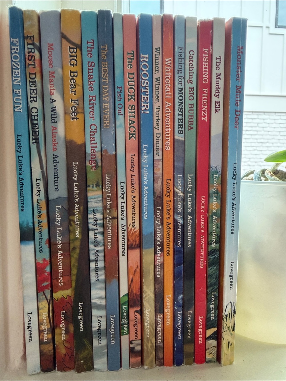 Lucky Luke's Adventures Children's Book Set of 16 books